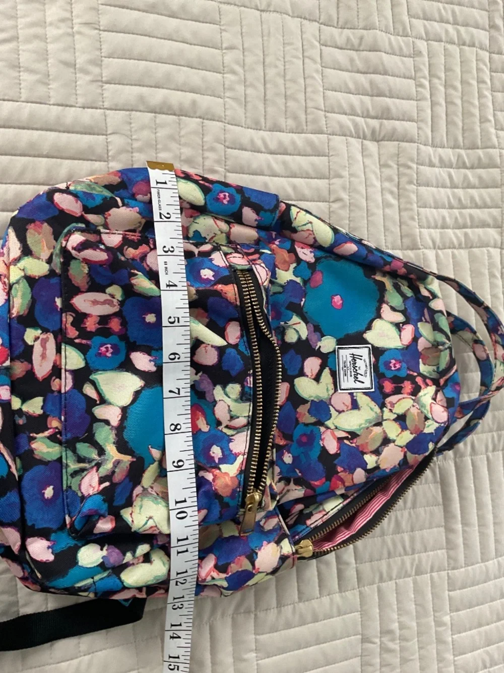 Herschel floral backpack